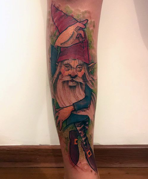 tatouage gnome 27