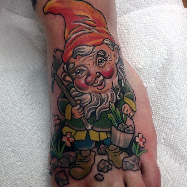tatouage gnome 49