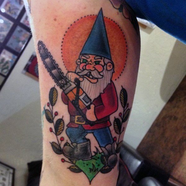 tatouage gnome 55