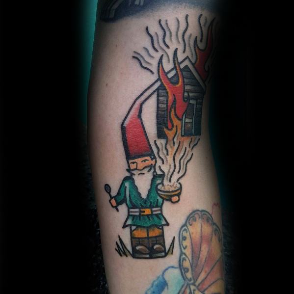 tatouage gnome 85