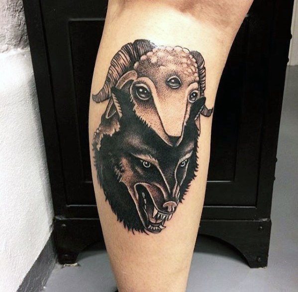 tatouage mouton 71