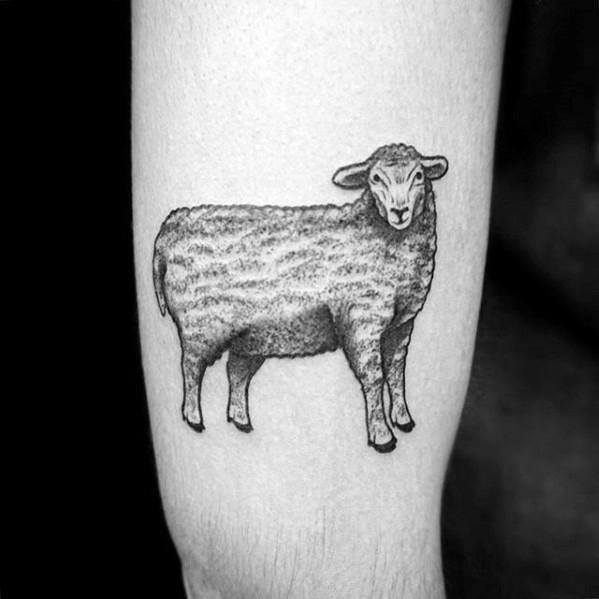 tatouage mouton 95