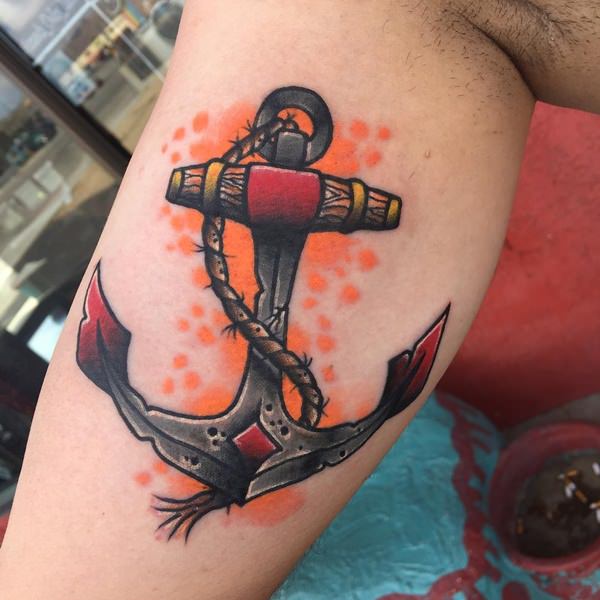 tatouage ancre 122