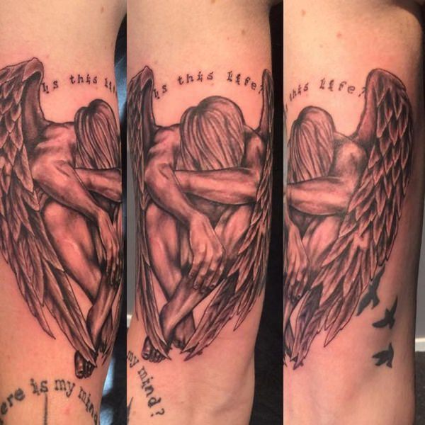 tatouage ange 132