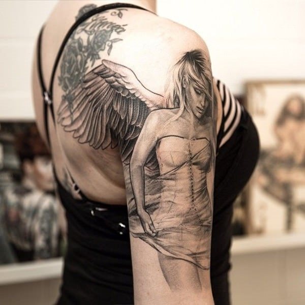 tatouage ange 148