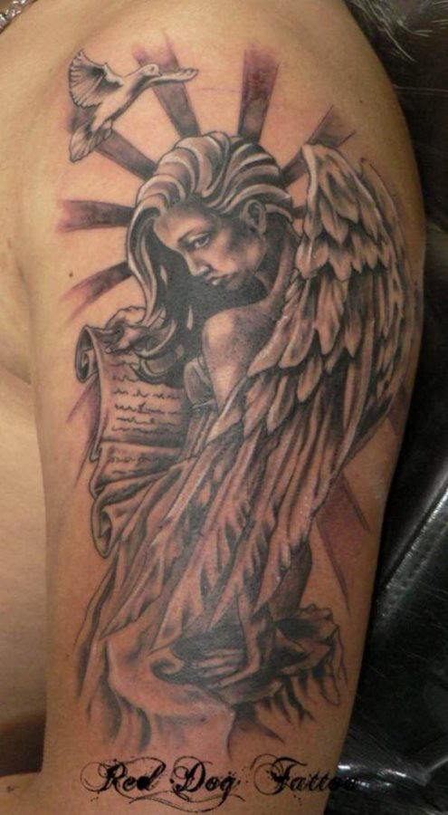 tatouage ange 172