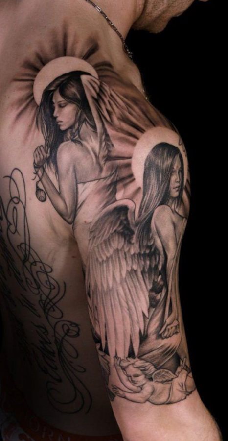 tatouage ange 175