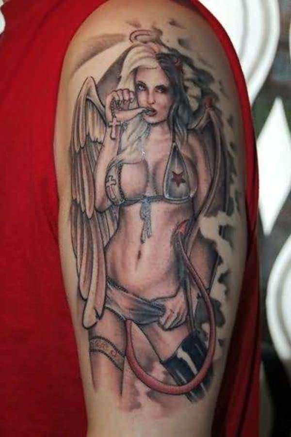 tatouage ange 178