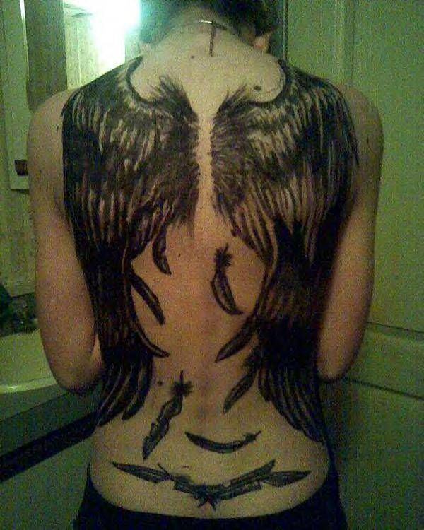 tatouage ange 185