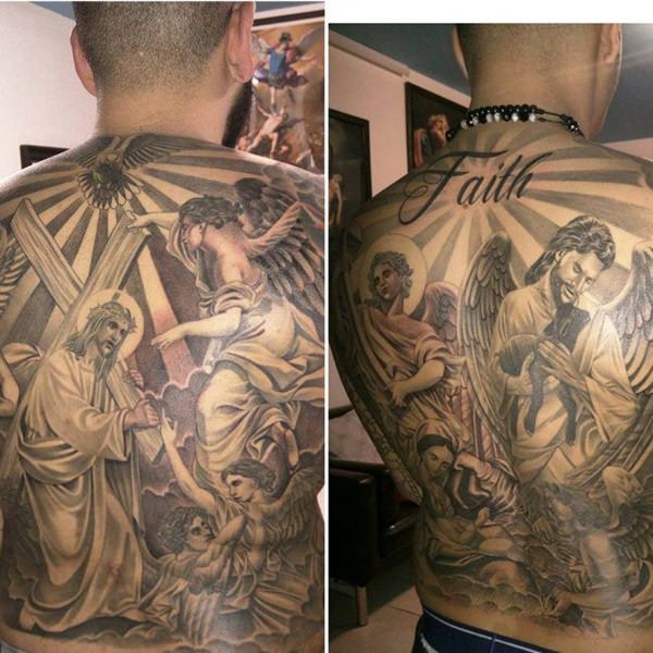 tatouage ange 214