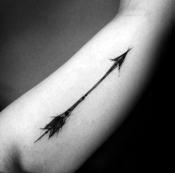 tatouage fleche 154