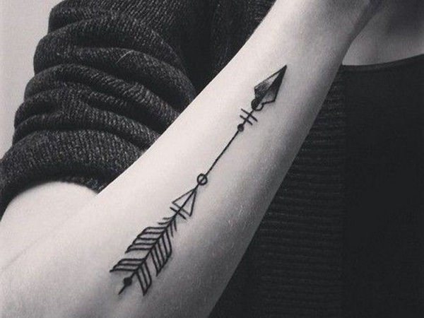 tatouage fleche 185