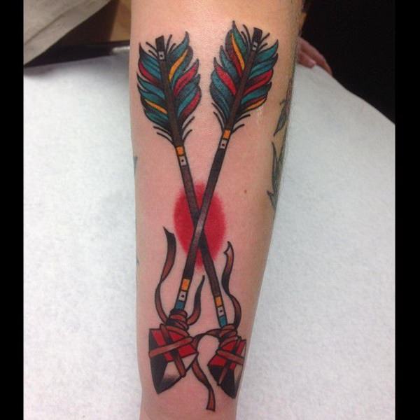 tatouage fleche 190