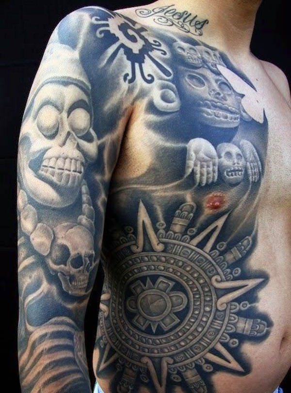 tatouage azteque 137
