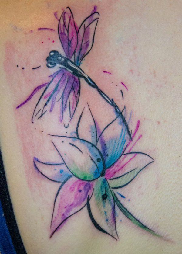 tatouage Libellule 156