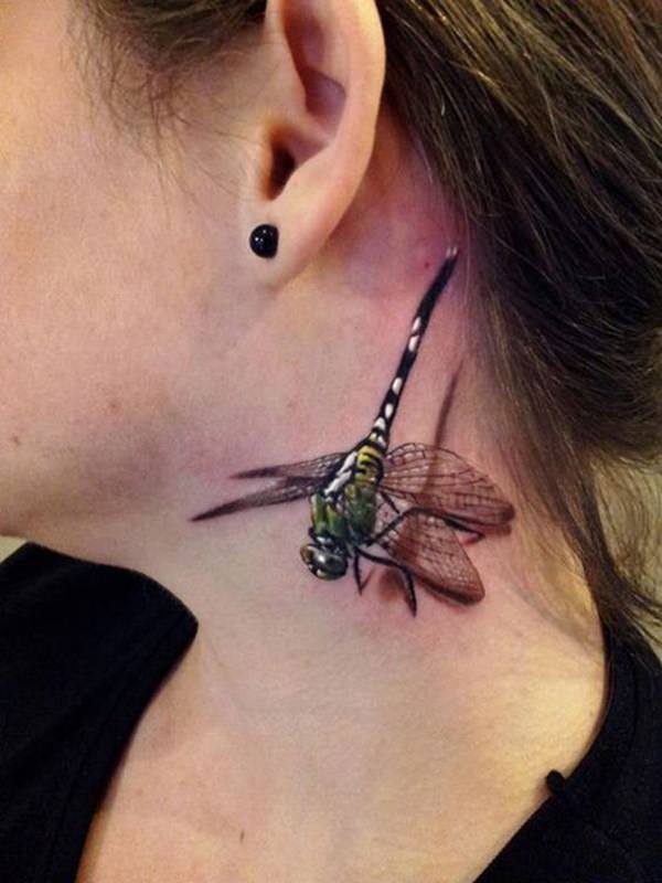 tatouage Libellule 166