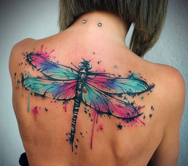 tatouage Libellule 222