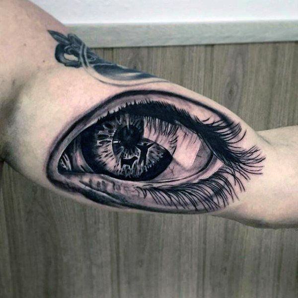 tatouage yeux 150