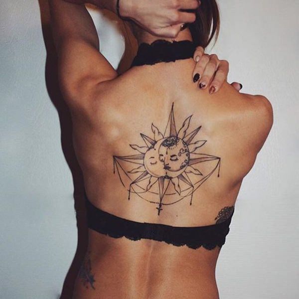 tatouage soleil 139