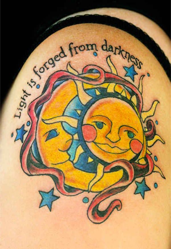 tatouage soleil 189