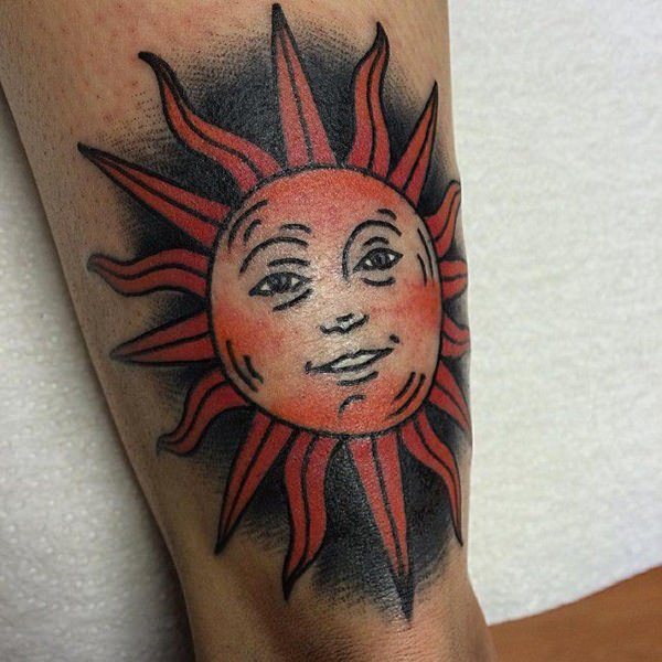 tatouage soleil 231