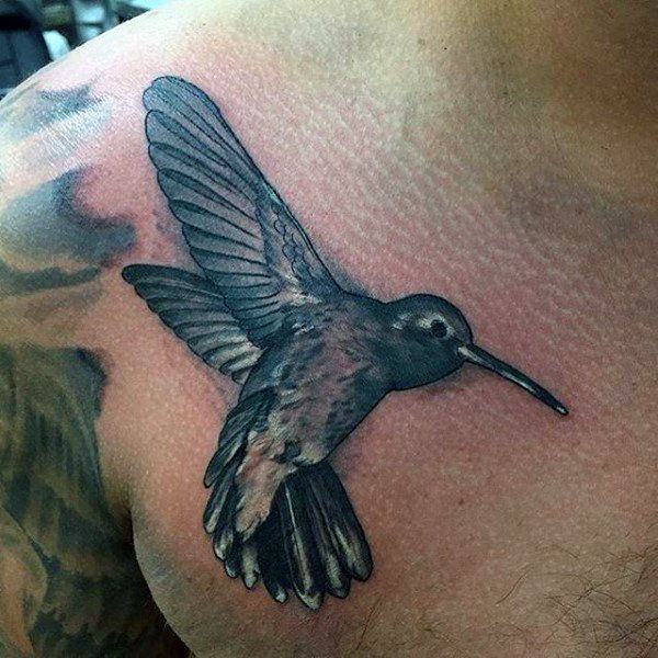 tatouage colibri 124