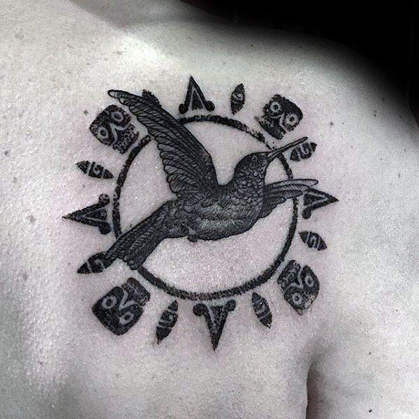 tatouage colibri 131