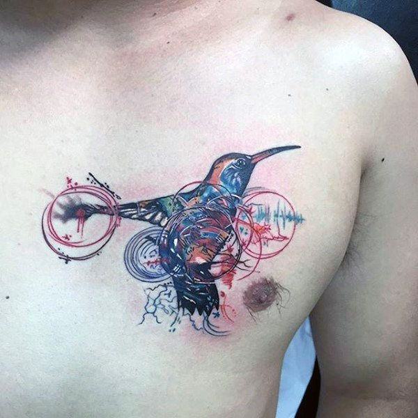 tatouage colibri 154