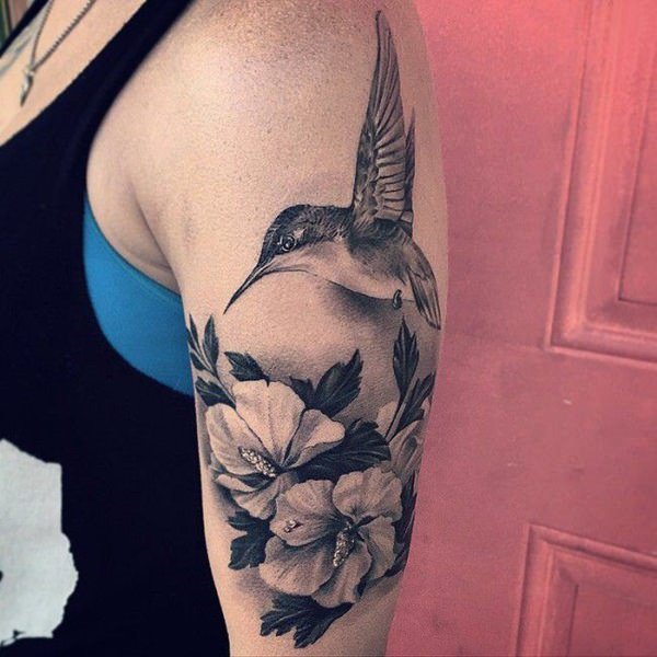 tatouage colibri 155