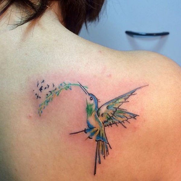 tatouage colibri 192