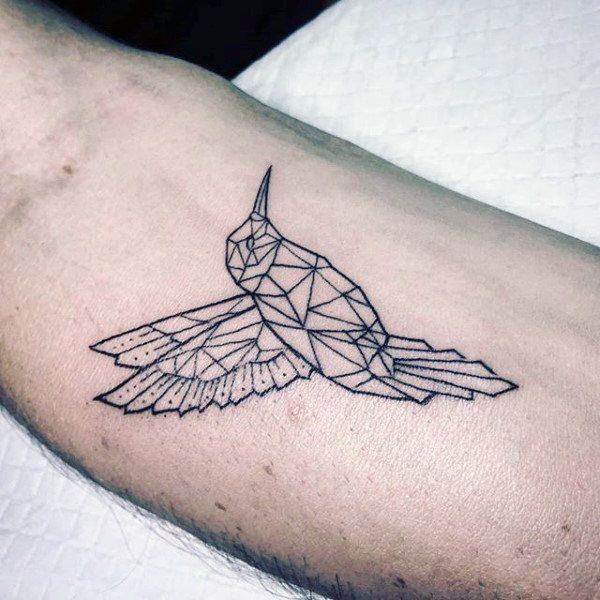 tatouage colibri 233