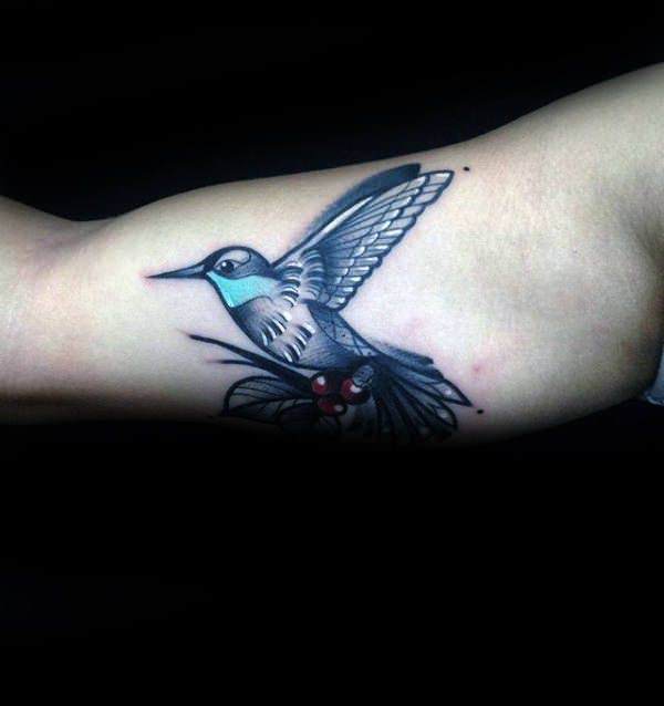 tatouage colibri 234