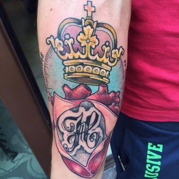 tatouage roi reine 214