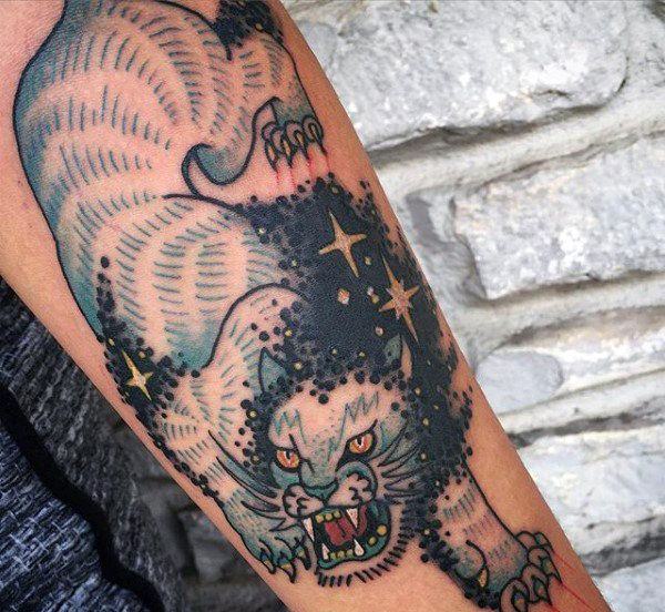 tatouage lion 146