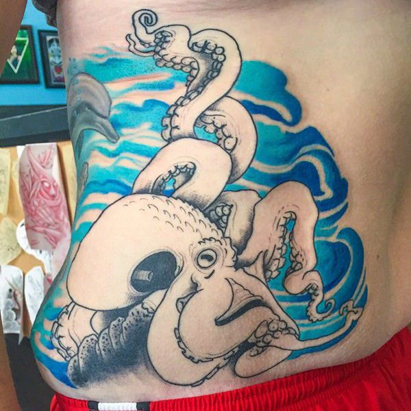 tatouage poulpe pieuvre 122