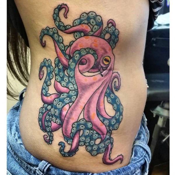 tatouage poulpe pieuvre 134