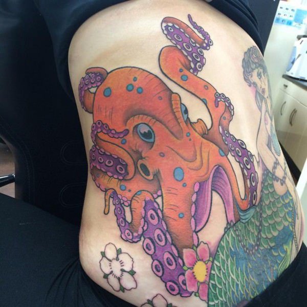 tatouage poulpe pieuvre 139
