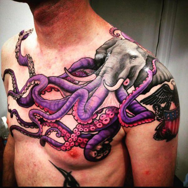 tatouage poulpe pieuvre 150