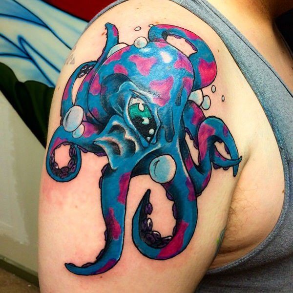 tatouage poulpe pieuvre 155