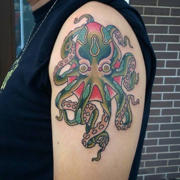 tatouage poulpe pieuvre 165