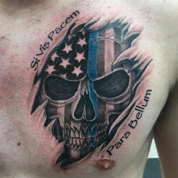 tatouage crane 162