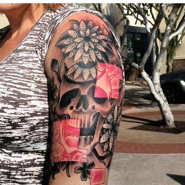 tatouage crane 234
