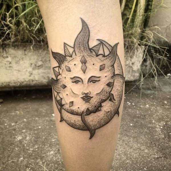 tatouage soleiletlune 186