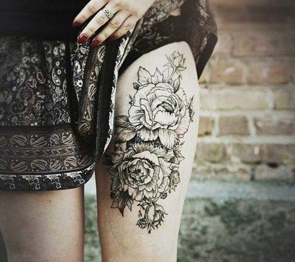 tatouage cuisse jambe 273