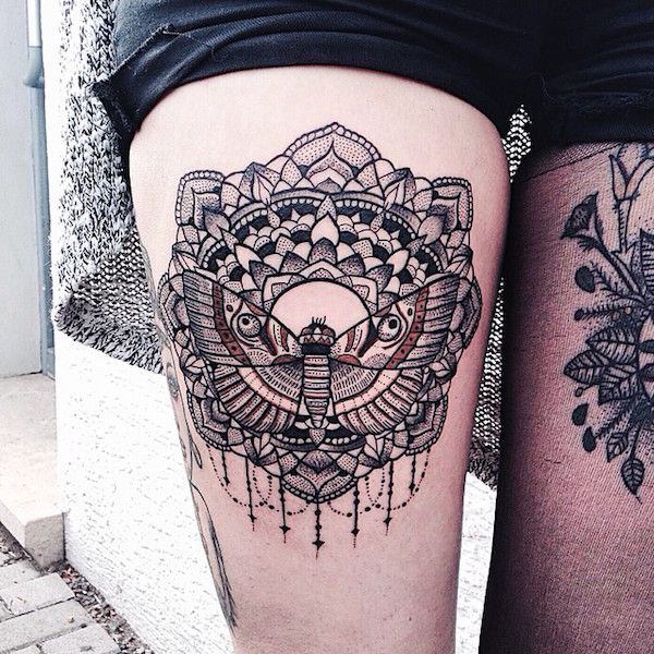 tatouage cuisse jambe 299