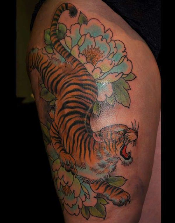 tatouage tiger 120