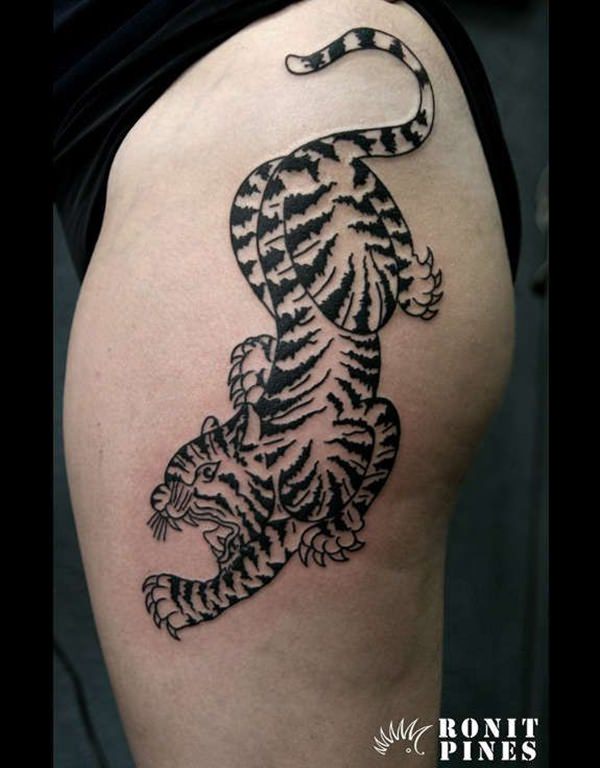 tatouage tiger 131