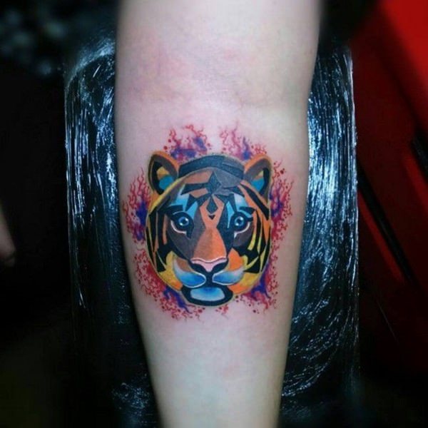 tatouage tiger 144