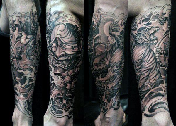 tatouage tiger 164