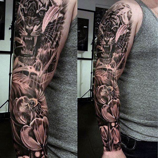 tatouage tiger 168